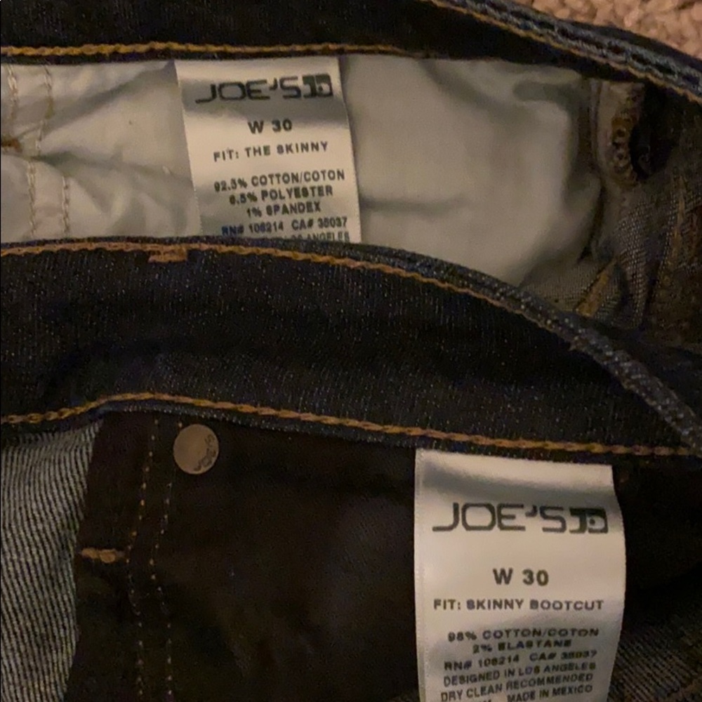 Joe’s Jeans - size 30 - two pairs!